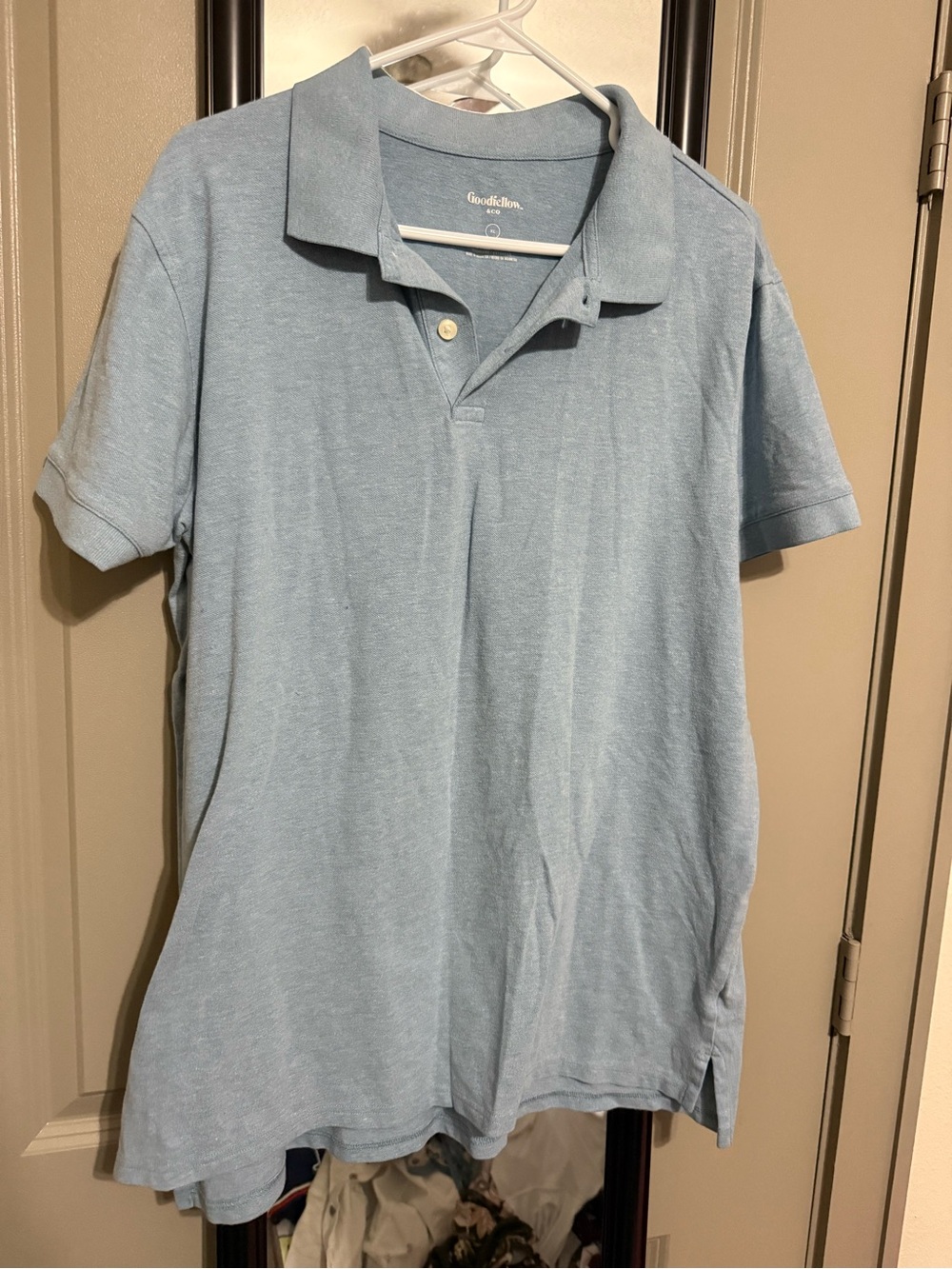 Goodfellow & Co Pale Blue Men’s Polo Shirt